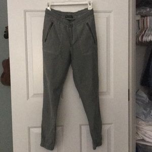 Green Athleta joggers